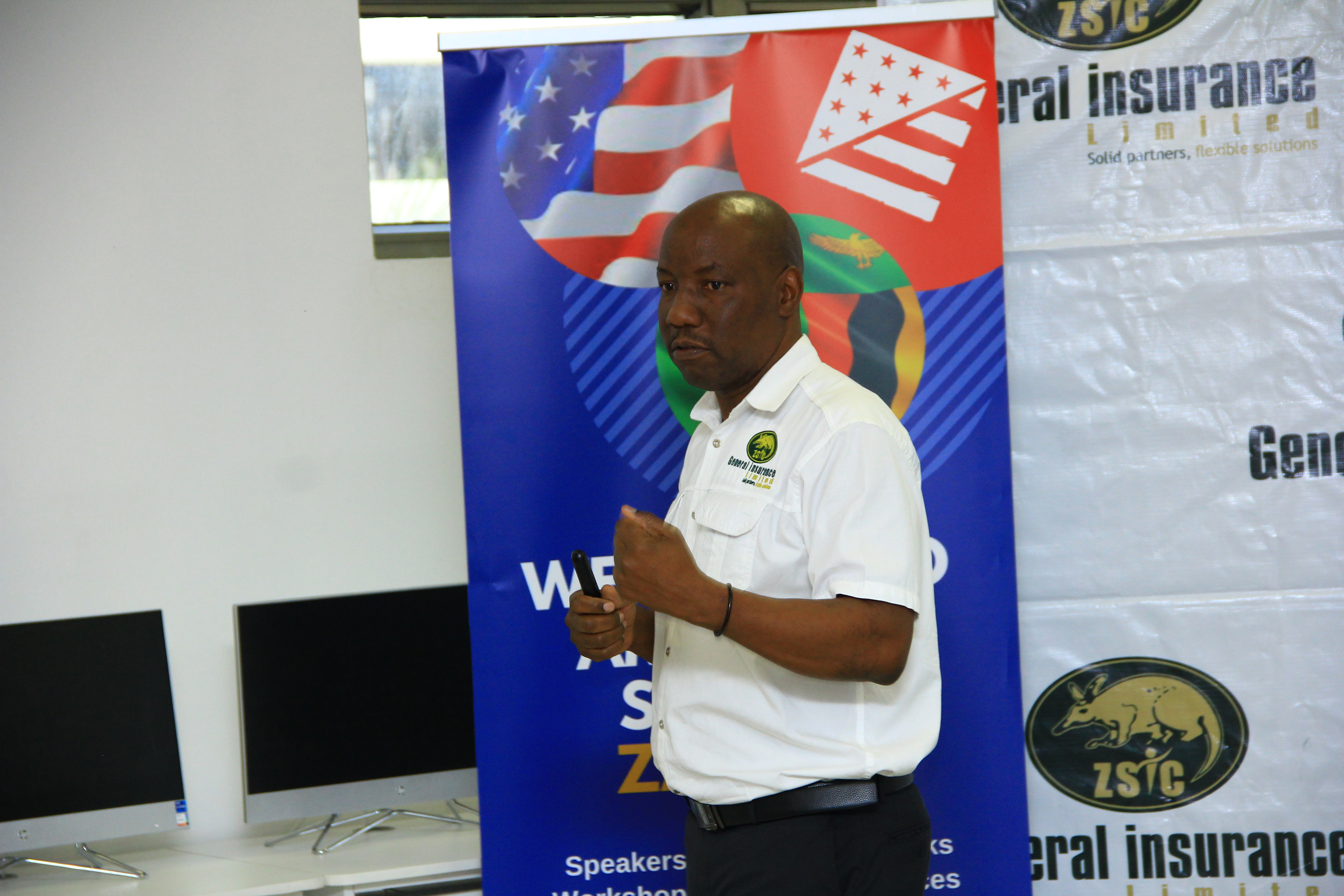 ZSIC GI facilitator addressing programme participants